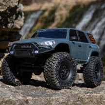 Axial Racing 1-24 SCX24 Toyota 4Runner 4X4 RTR Brushed Rock Crawler Battery & Charger Included Gray AXI-2035T2