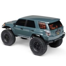 Axial Racing 1-24 SCX24 Toyota 4Runner 4X4 RTR Brushed Rock Crawler Battery & Charger Included Gray AXI-2035T2