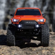 Axial Racing 1-24 SCX24 Toyota 4Runner 4X4 RTR Brushed Rock Crawler Battery & Charger Included Orange AXI-2035T1
