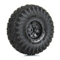 Pro-Line Racing 1-30 Aztek Front-Rear Mounted Black Clobber 4 for Axial SCX30 PRO1031910