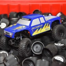 Pro-Line Racing 1-30 Pre-Cut Coyote High Performance Blue Body for Axial SCX30 PRO369413