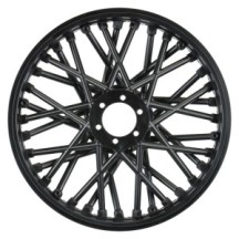 Pro-Line Racing 1-4 Bullyspoke V2 Bead Front Wheel Black: Promoto-MX PRO283203