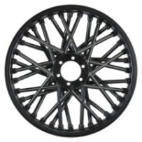 Pro-Line Racing 1-4 Bullyspoke V2 Bead Front Wheel Black: Promoto-MX PRO283203