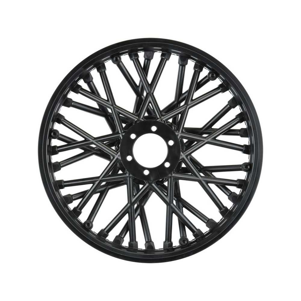 Pro-Line Racing 1-4 Bullyspoke V2 Bead Front Wheel Black: Promoto-MX PRO283203 Pro-Line Racing 1-4 Bullyspoke V2 Bead Front Wheel Black: Promoto-MX PRO283203