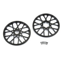 Pro-Line Racing 1-4 Bullyspoke V2 Bead Front Wheel Black: Promoto-MX PRO283203