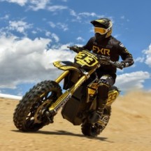 Pro-Line Racing 1-4 Dunlop Geomax MX33 V2 Bead M2 Rear Tire: Promoto-MX PRO1023001