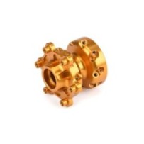 Pro-Line Racing 1-4 Pro-Spec Aluminum Front Hub Gold: Promoto-MX PRO283604