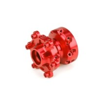 Pro-Line Racing 1-4 Pro-Spec Aluminum Front Hub Red: Promoto-MX PRO283603