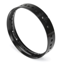 Pro-Line Racing 1-4 Pro-Spec Aluminum Front Rim Black: Promoto-MX PRO283606