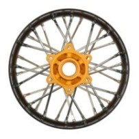Pro-Line Racing 1-4 Pro-Spec Aluminum V2 Bead Rear Wheel Black-Gold 1: Promoto-SM PRO284800T3