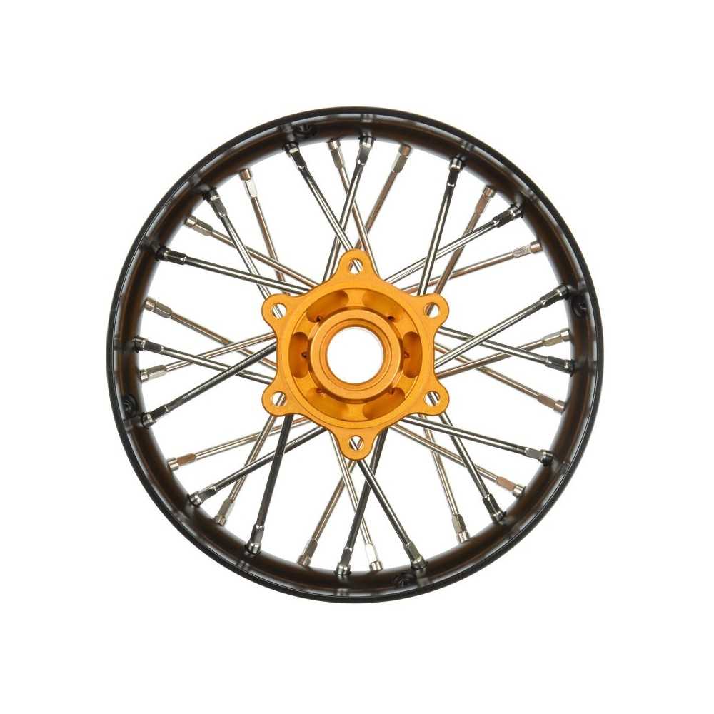 Pro-Line Racing 1-4 Pro-Spec Aluminum V2 Bead Rear Wheel Black-Gold 1: Promoto-SM PRO284800T3 Pro-Line Racing 1-4 Pro-Spec Aluminum V2 Bead Rear Wheel Black-Gold 1: Promoto-SM PRO284800T3