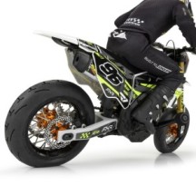 Pro-Line Racing 1-4 Pro-Spec Aluminum V2 Bead Rear Wheel Black-Gold 1: Promoto-SM PRO284800T3