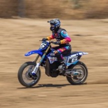 Team Losi 1-4 Promoto-MX Club MX 2S RTR Brushless Motorcycle Blue LOS06000T2