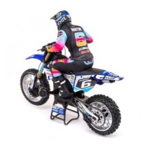 Team Losi 1-4 Promoto-MX Club MX 2S RTR Brushless Motorcycle Blue LOS06000T2