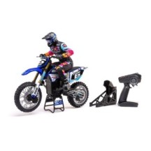Team Losi 1-4 Promoto-MX Club MX 2S RTR Brushless Motorcycle Blue LOS06000T2