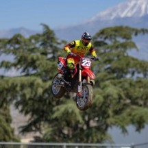 Team Losi 1-4 Promoto-MX FXR 2S RTR Brushless Motorcycle Red LOS06000T1