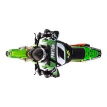 Team Losi 1-4 Promoto-MX Pro Circuit 2S RTR Brushless Motorcycle Battery and Charger Included Green LOS06002
