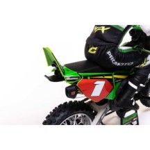 Team Losi 1-4 Promoto-MX Pro Circuit 2S RTR Brushless Motorcycle Battery and Charger Included Green LOS06002