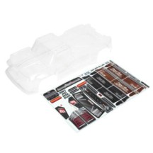 Arrma 1-5 Clear Body Shell with Decals: OUTCAST 8S ARA409006