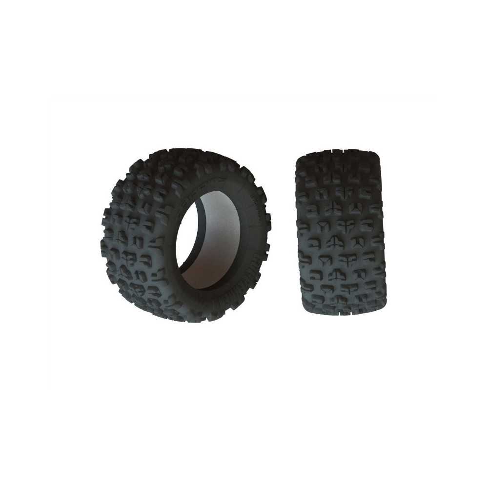 Arrma 1-5 dBoots Copperhead2 SB MT Front-Rear 3.9 Tire & Inserts 2 ARA520055