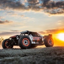 Team Losi 1-5 DBXL-E 2.0 V2 Fox 8S 4X4 RTR Brushless Desert Buggy Orange LOS05020V2T1