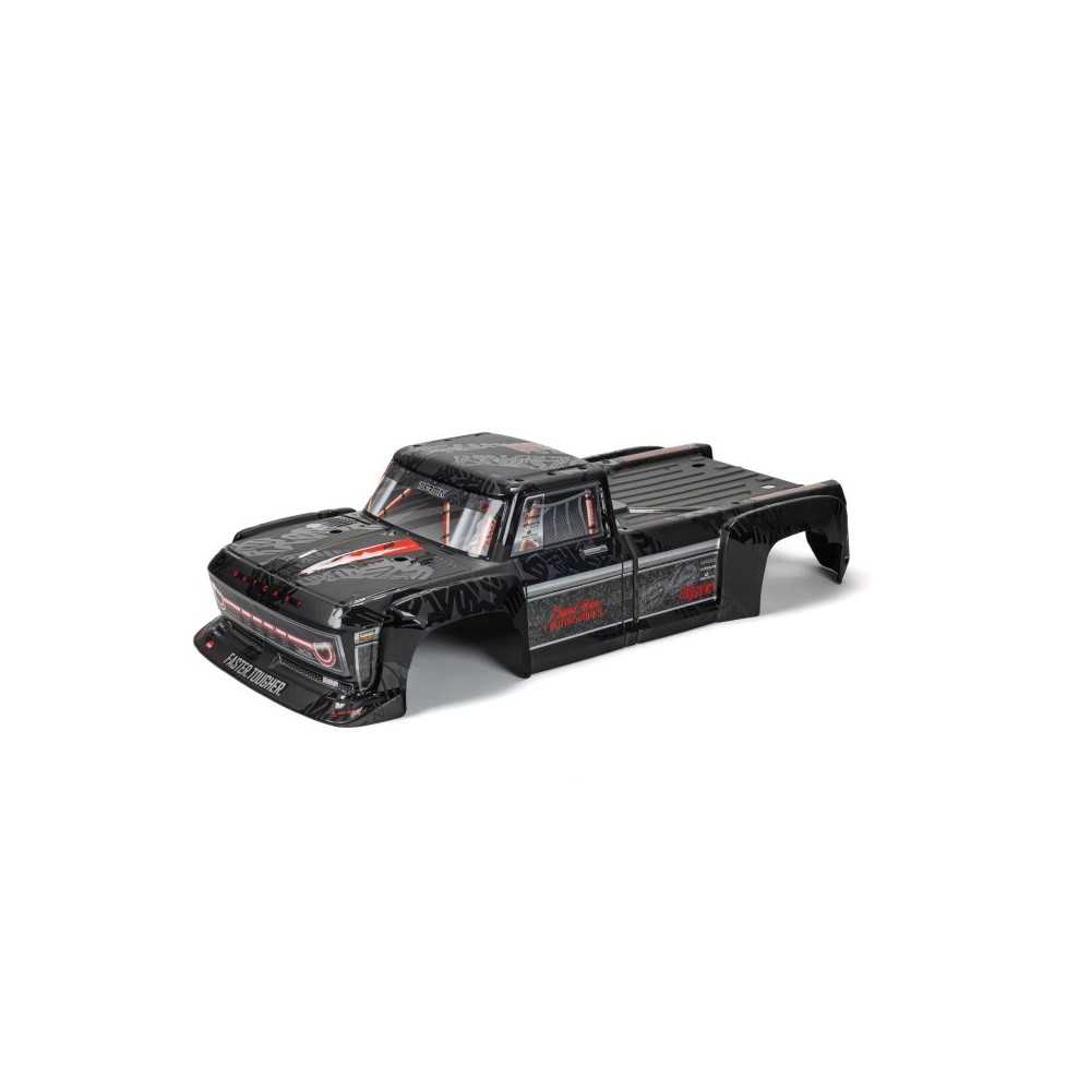 Arrma 1-5 OUTCAST 8S Painted Decaled Trimmed Body Black ARA409012 Arrma 1-5 OUTCAST 8S Painted Decaled Trimmed Body Black ARA409012