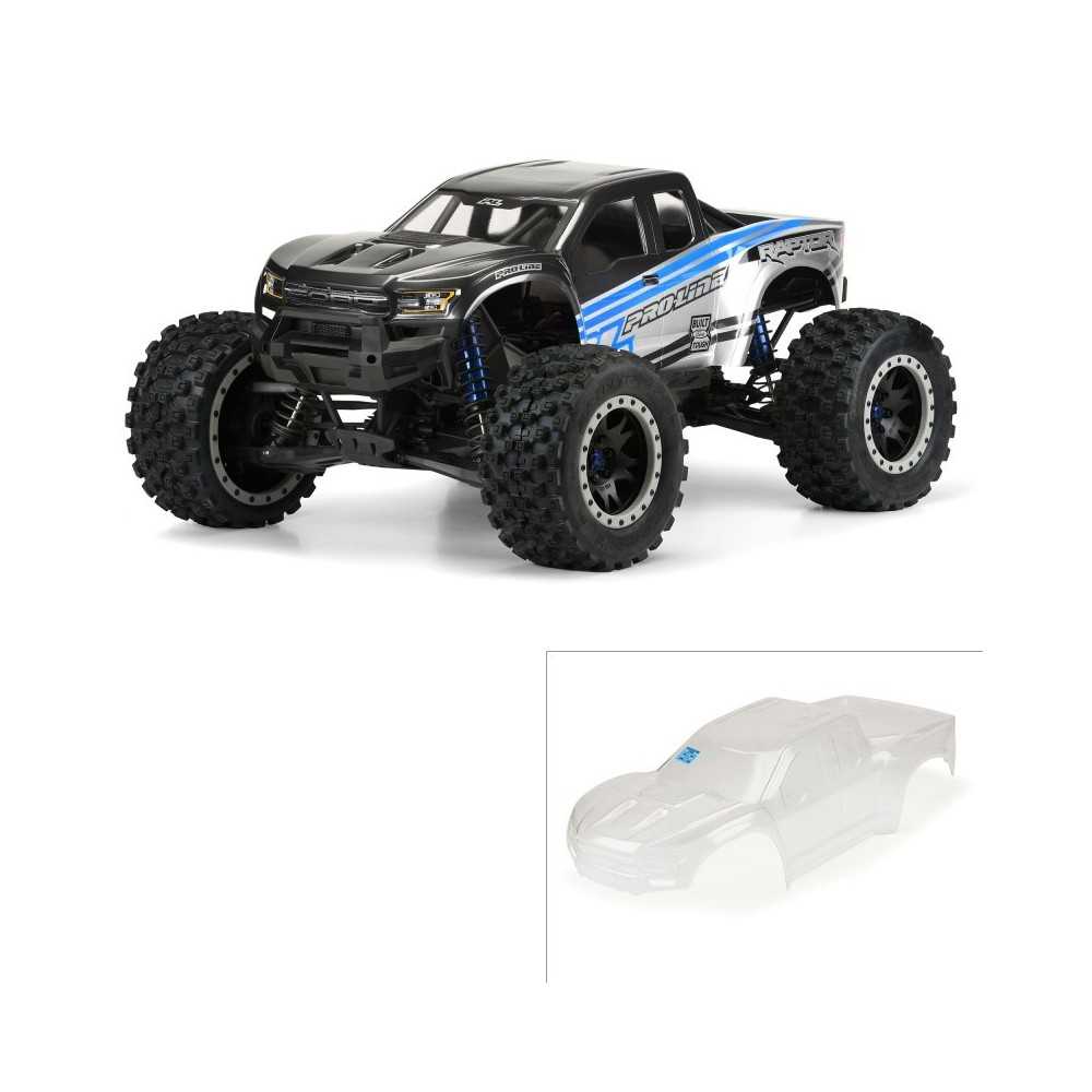 Pro-Line Racing 1-5 Pre-Cut 2017 Ford F-150 Raptor Clear Body: X-MAXX PRO348217 Pro-Line Racing 1-5 Pre-Cut 2017 Ford F-150 Raptor Clear Body: X-MAXX PRO348217