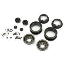Pro-Line Racing 1-6 Black Rhino Armory Alum 2.9 Dual Offset SCX6 Wheels 2 Gunmetal PRO282600