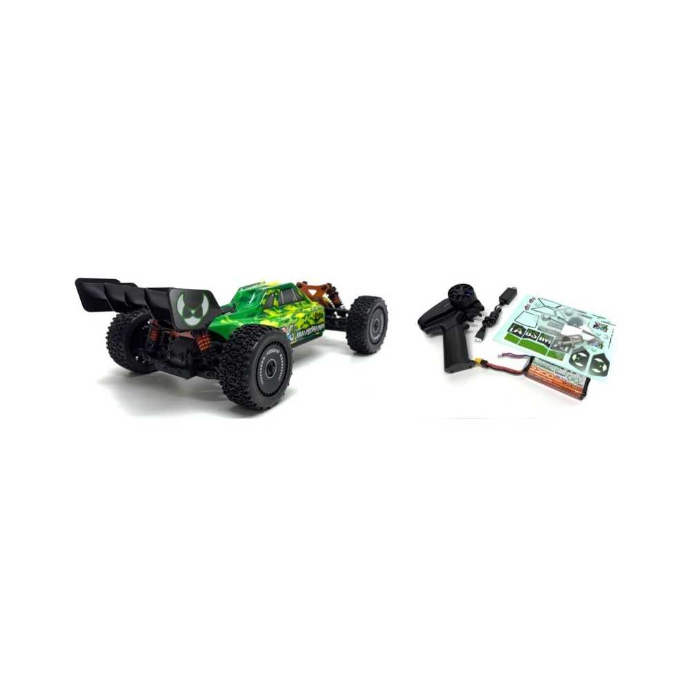 Absima 1:12 EP Buggy Neon Furry green 4WD BL RTR AB12121 Absima 1:12 EP Buggy Neon Furry green 4WD BL RTR AB12121