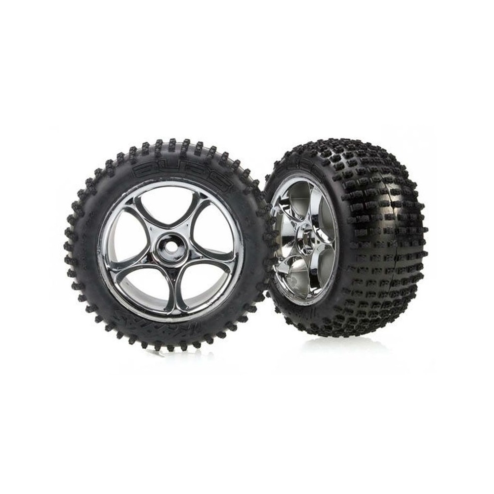 Juego de ruedas traseras Traxxas Bandit cromadas (2) TRX2470R Juego de ruedas traseras Traxxas Bandit cromadas (2) TRX2470R