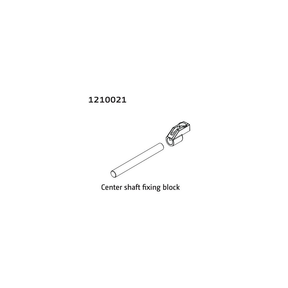 Absima Alu Central Shaft & Mounting Bracket 1210021 Absima Alu Central Shaft & Mounting Bracket 1210021