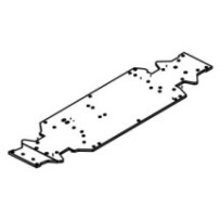 Absima Aluminum Chassis Plate 1610118