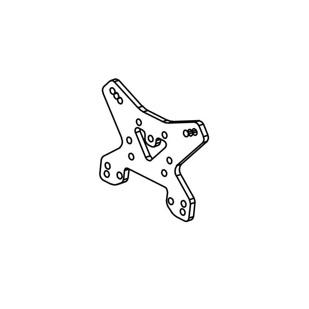Absima Aluminum Front Shock Tower 1610116
