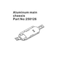 Absima Aluminum Main Chassis Plate HBP250126