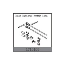 Absima Brake Rods and Throttle Rods 1710105
