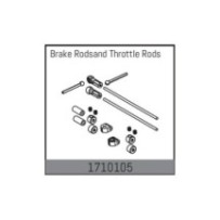 Absima Brake Rods and Throttle Rods 1710105