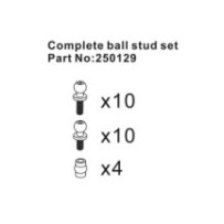 Absima Complete Ball Stud Set HBP250129