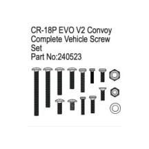 Absima Complete Vehicle Screw Set Convoy EVO V2 HBP240523