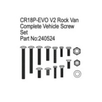 Absima Complete Vehicle Screw Set for CR18P EVO V2 Rock Van HBP240524
