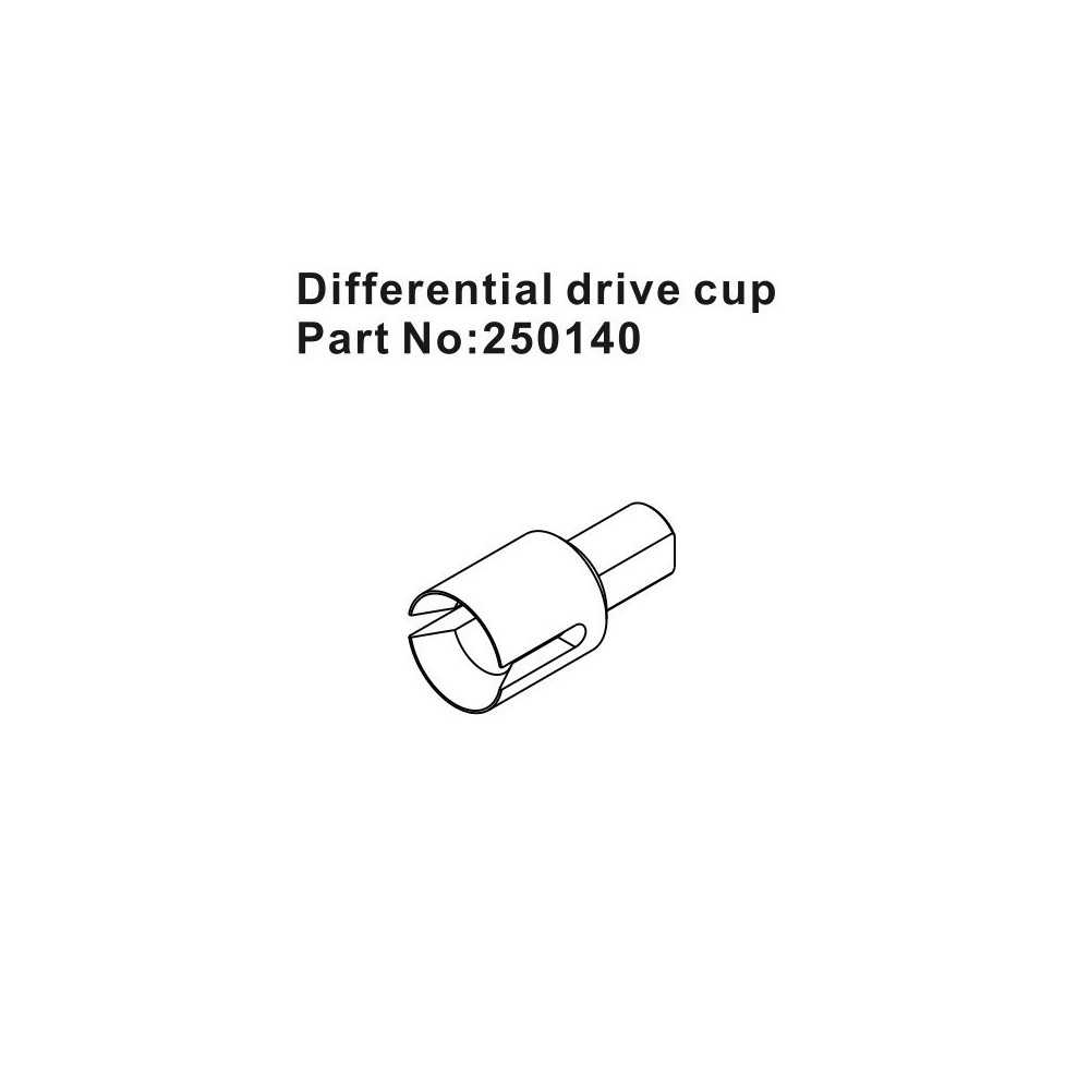 Absima Differential Drive Cups 2 HBP250140