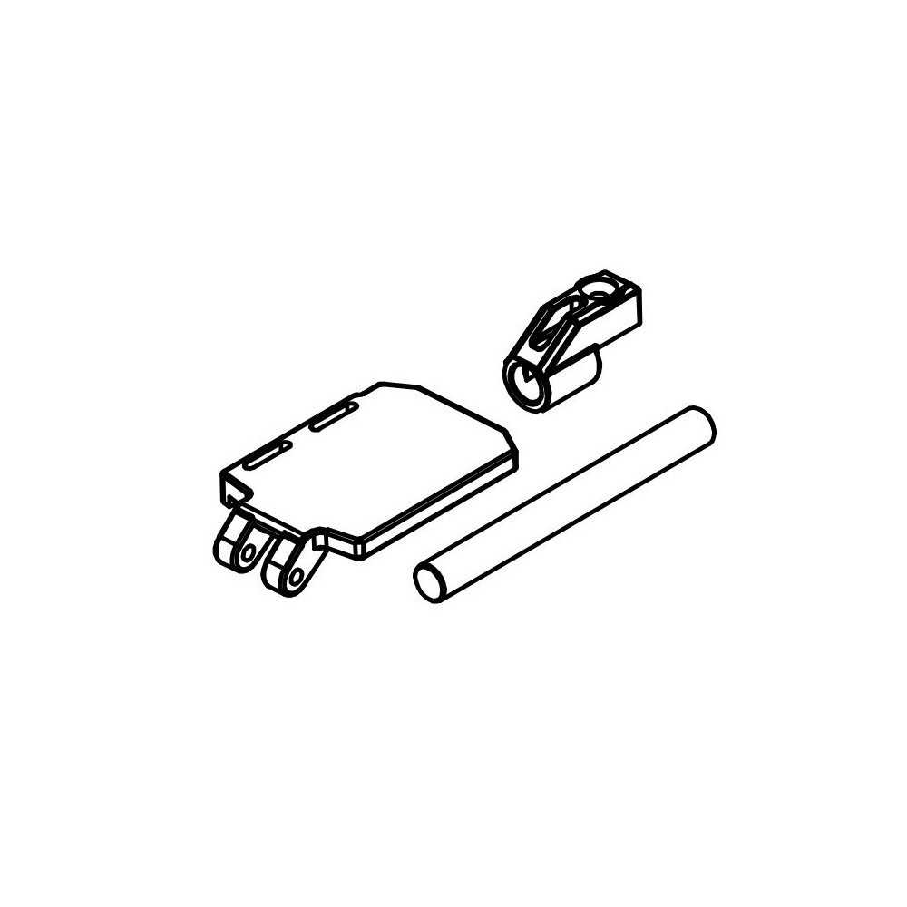 Absima ESC Plate & Middle Shaft 1610122 Absima ESC Plate & Middle Shaft 1610122