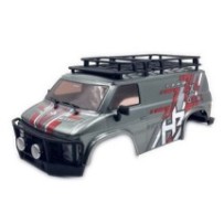 Absima Finished Body for Rock Van V2 Grey HBP240535