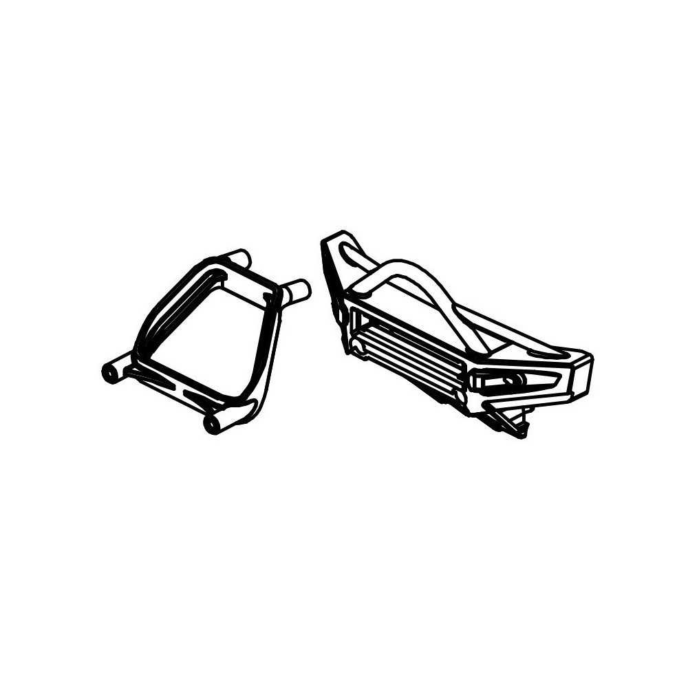 Absima Front Bumper 1610111 Absima Front Bumper 1610111