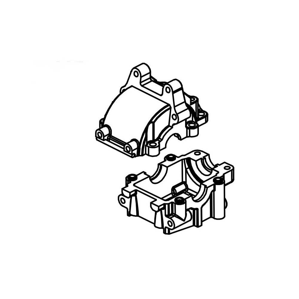 Absima Front Gear Box 1610106