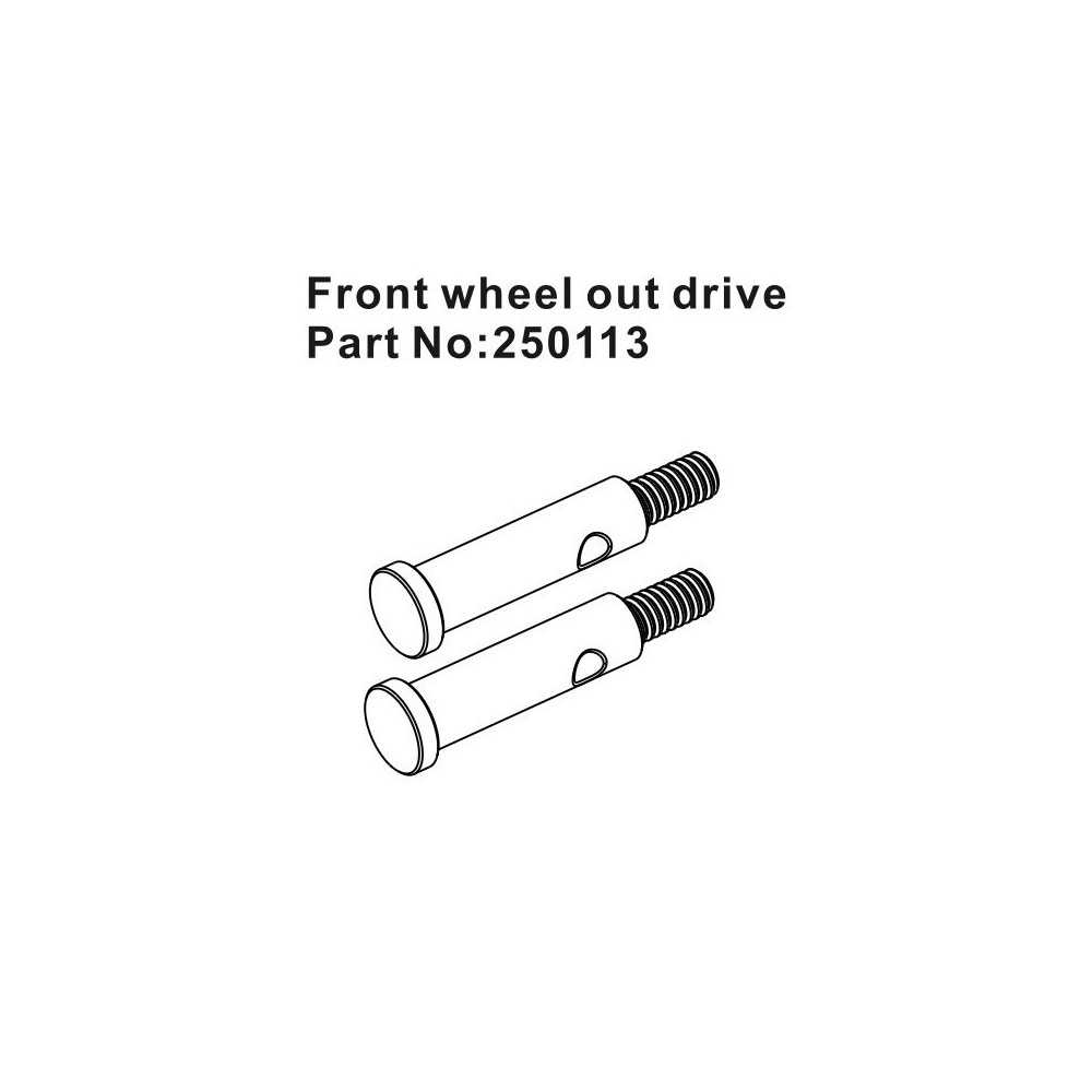 Absima Front Wheel Outdrives 2 HBP250113 Absima Front Wheel Outdrives 2 HBP250113