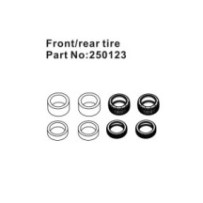 Absima Front-Rear Tires 2 HBP250123