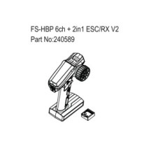 Absima FS-HBP 6ch + 2in1 ESC-RX V2 HBP240589