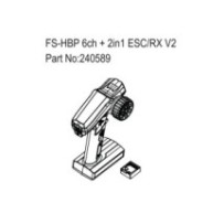 Absima FS-HBP 6ch + 2in1 ESC-RX V2 HBP240589