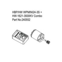 Absima HBP-HW WPMINI24-3S + HW-1621-3500KV Combo HBP240552