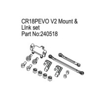 Absima Mount & Link Set for EVO V2 HBP240518